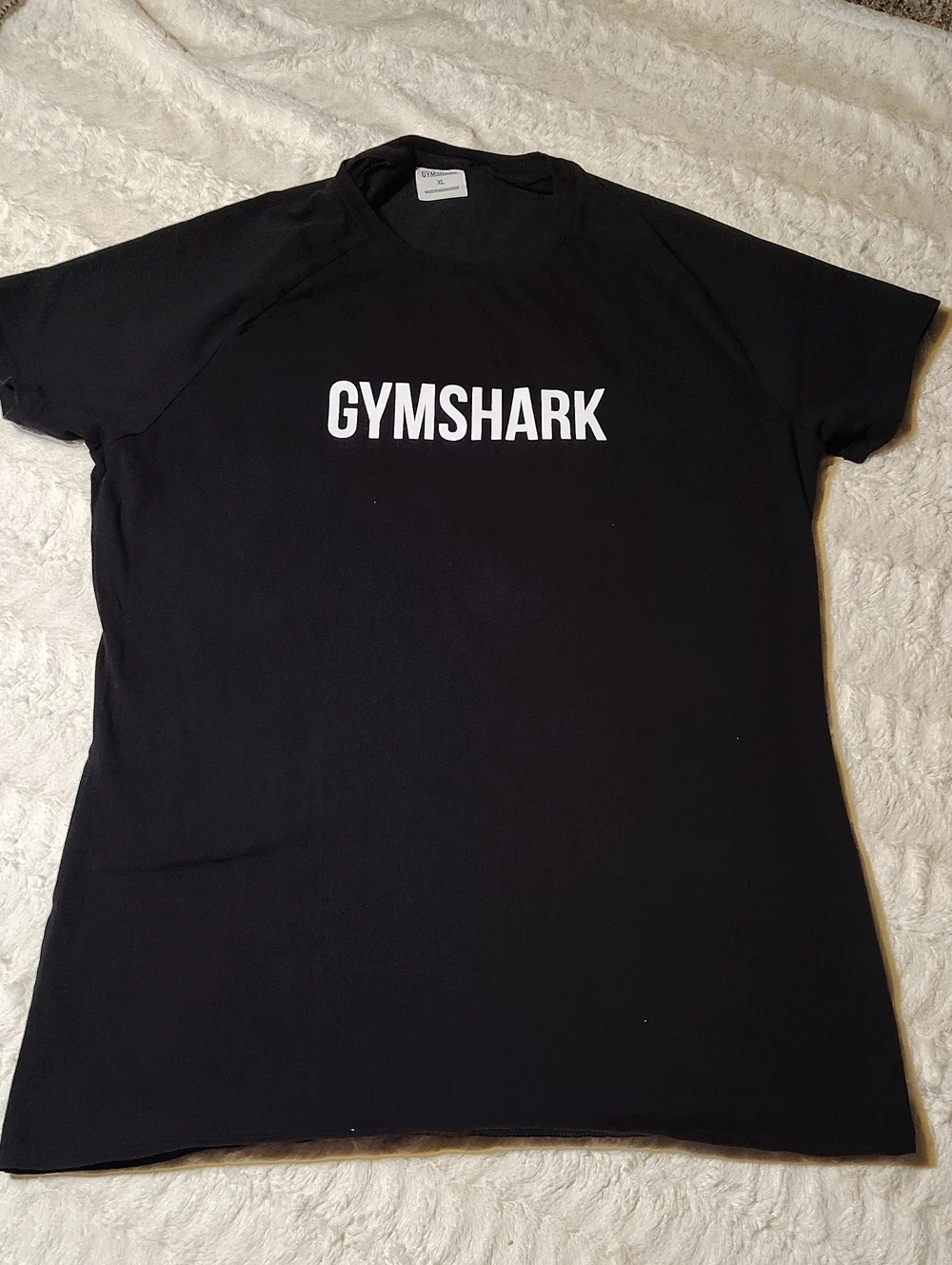 Gymshark Women’s Black Logo Swim Cover-Up Tee